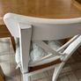 oak extendable table & chairs Image 9