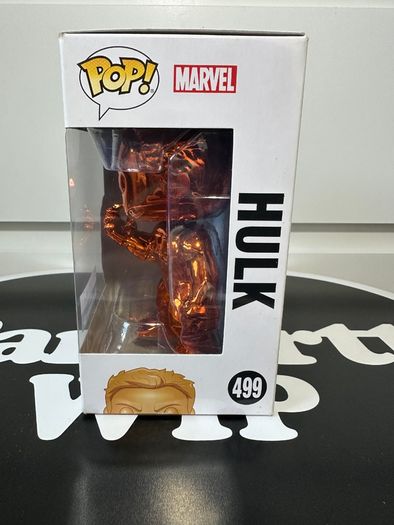 Funko Pop! Marvel Hulk (Orange Chrome) #499 Primark Exclusive