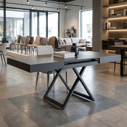 SANNA 2-in-1 Transforming Table | Height-Adjustable & Extendable Coffee to Dining Table