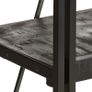 5-Tier Bookcase Black 60x30x180 cm Solid Mango Wood Image 2