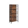 Rustic Bookcase 4 shelves Image 3