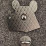 Tom and jerry , pin back badge. Image 2