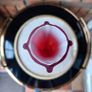 Vintage Murano Cranberry Vase Image 5