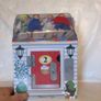 Melissa And Doug Take Along Wooden Doorbell Dollhouse With Doorbell Sounds With Keys Brand New Sealed Image 6