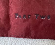 Vintage silk scarf Part Two