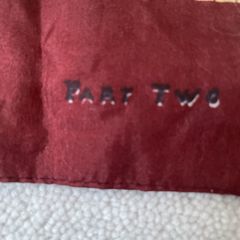 Vintage silk scarf Part Two