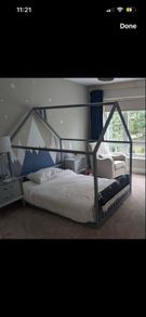 Double floor bed