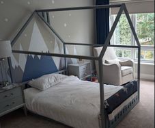 Double floor bed