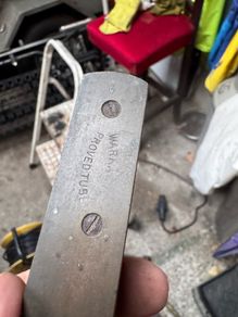 warranted proved tube brass spirit level