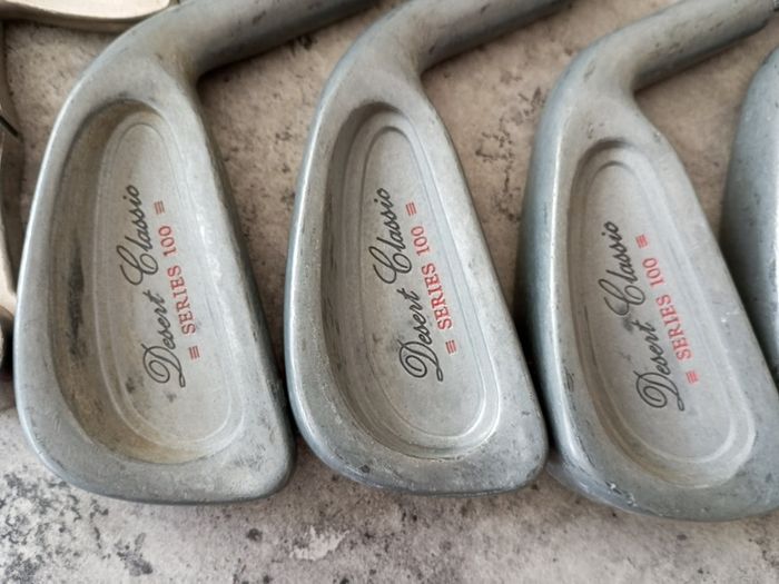 Women's L flex golf irons and putter.