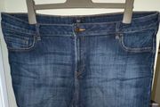 F&amp;F Dark Blue Denim Shorts