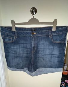 F&F Dark Blue Denim Shorts