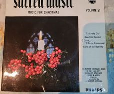 Sacred Music Music For Christmas Volume Six 7 inch EP