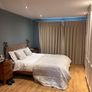 Wooden frame slated king size bed Image 7