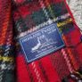 Bronte by Moon Highland Tweeds Pure Wool Royal Stewart Tartan Throw Blanket Image 2