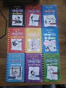 Diary of a wimpy kid books