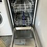 Very good condition second hand45cm Slimline Dishwasher Nordemende DW49WH Image 3