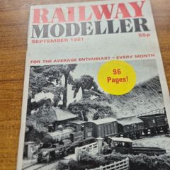Rare Find: Vintage Railway Modeller September 1981.