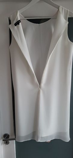 The Collection Debenhams white with floral overlay dress Sz 14