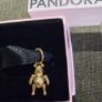 Pandora Disney  Winnie the Pooh Gold Dangle Charm new Image 2