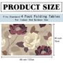 Brand New Rectangular Elastic Tablecloth Waterproof & Washable Image 2