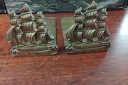 Vintage Brass book ends