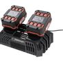 Parkside Regular Fast Dual Smart Bluetooth X20V Chargers. Parkside Performance Heavy Duty X20V Cordless Impact Wrench 1898NM 1/2 Inch Drive 2025 Model. Image 6