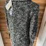 Mango Tweed Jacket blazer with Jewel Buttons size S Image 6
