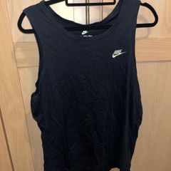 Black tank top Nike size large