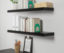 wall shelf black