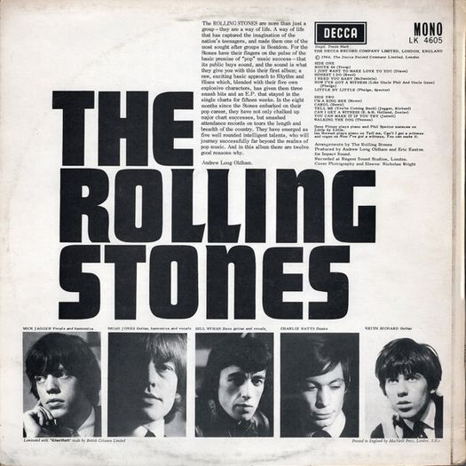 The Rolling Stones  The Rolling Stones Mono press