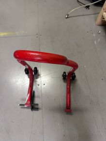 motorcycle rear paddock stand.