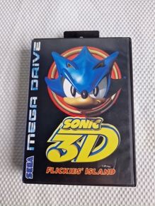 Sonic 3D Flickies Island Sega Mega Drive Arcade Retro Games Original