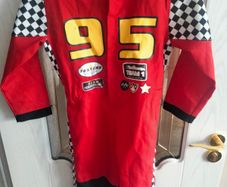 Kids racing driver costume with cap