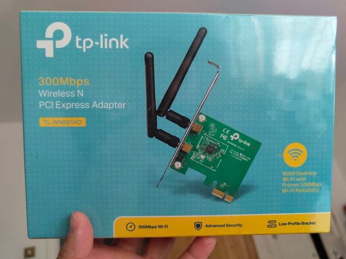 TP-Link TL-WN881ND (300Mbps PCIe Wi-Fi adapter)