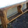 Rustic Country Cubby Box floating shelf. Image 10