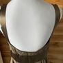 dress midi silk designer brown size 16 BNWT Image 7