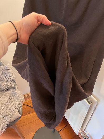 Rundholz, 100% merino wool skirt, size M