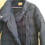 Navy 3/4 puffer Jacket Image 3