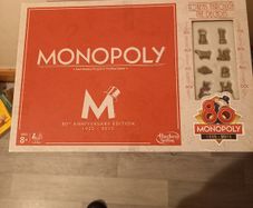 Board Games 80th Anniversary  Edition  Monopoly.  Also Game Of Thrones....  And   Tv Show Friends Monopolyfri
