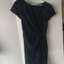 Ladies stunning navy dress size 8 Image 6