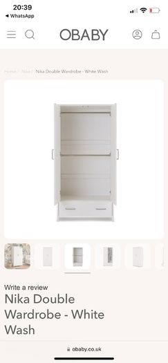 Nika Double Wardrobe