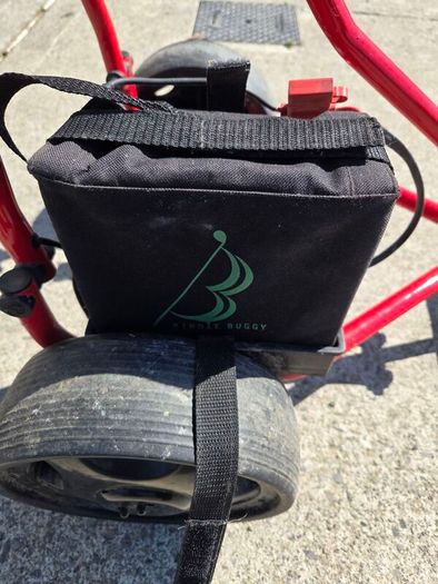 Electric golf trolley