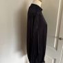 Black drawstring dressy top size 12 Image 2