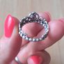 Pandora silver 925 ring size 50 (K) Image 3