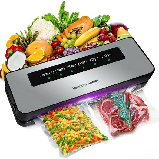 Brand New Food Vacuum Sealer 6-in-1 Automatic Dry & Moist -