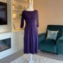 Brand-New Ladies Purple Dress from L.K. Bennett London. Size UK 8 / EU 36 Image 5