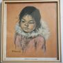 6 Vintage Framed Dorothy Francis Inuit Prints,  Eskimo Image 3