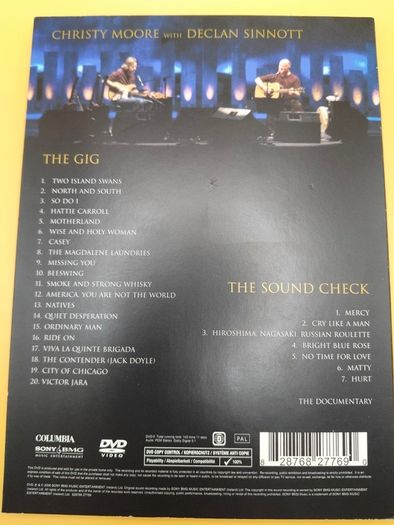 Christy Moore live at the point 2006