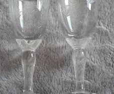 GLASSES - Pair of - Engraved
